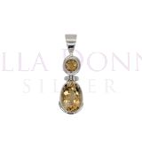 Silver & Citrine Pendant