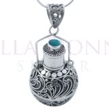 Silver & Turquoise Keepsake Pd