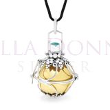 Turquoise Brass Lantern HB