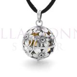 Silver Frangipani HB Locket