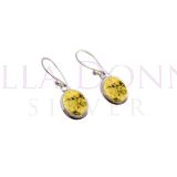 Silver & Citrine Earrings