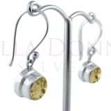 Yellow Citrine Earrings