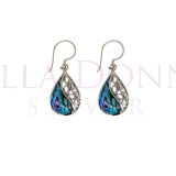 Silver & Paua Shell Earrings
