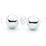 Silver 4mm Ball Studs