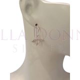 Silver & Bee Earrings