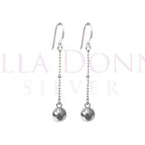 Silver & Sparkly Ball Drop ERs