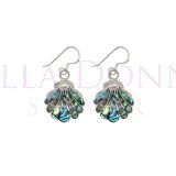 Silver Paua Shell Earrings