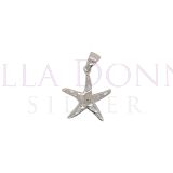 Silver & MOP Starfish Pendant