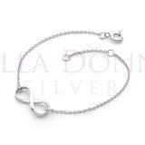 Silver Infinity Bracelet