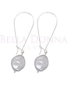 Silver & Grey Coin Pearl ERs