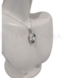 Silver 18x22 Oval Locket