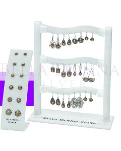 18c RG & S/S Earrings SPECIAL