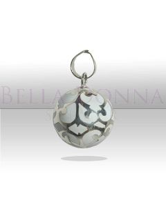 Silver & White Lace Harmony Ba
