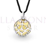 Sml Silver Lace HB Pendant