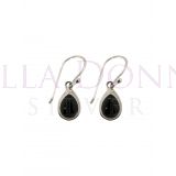 Silver & Black Onyx Earrings