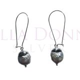 Silver & Grey Coin Pearl ERs