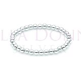 Silver 5mm Balls Bracelet