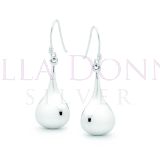 Silver Drop Earrings (Large)