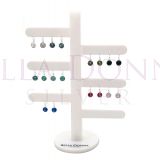 New 12 Pair Earring Stand