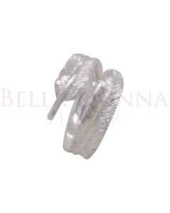 Silver Angel Wing Ring