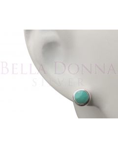 Silver & 5mm Turquoise Studs