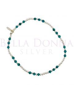 Silver & Turquoise Bracelet