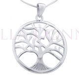 Silver Sm Tree of Life Pendant