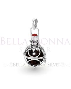 Bella Donna Silver Crystal Ball Jewellery - Pendants & Keepsakes