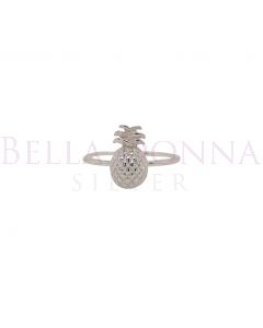 Sterling Silver Pineapple Ring